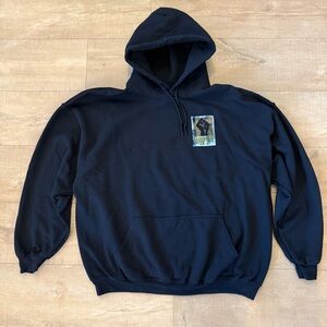 Reprint Wattstax Stax hoodie Hooded Sweatshirt 1972 event LA Coliseum Black 2XL